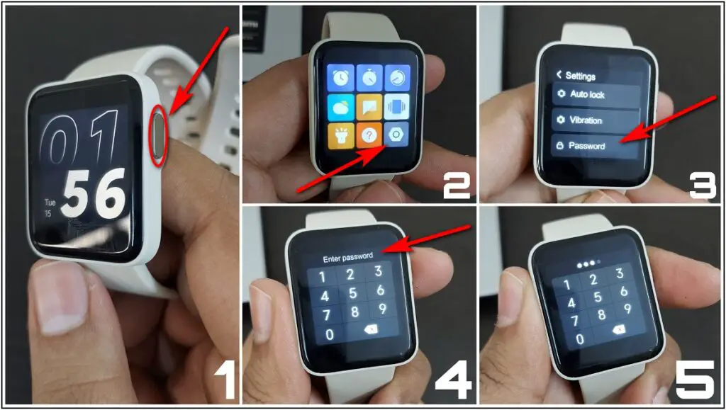 Redmi Watch Tips and Tricks for Password Lock 