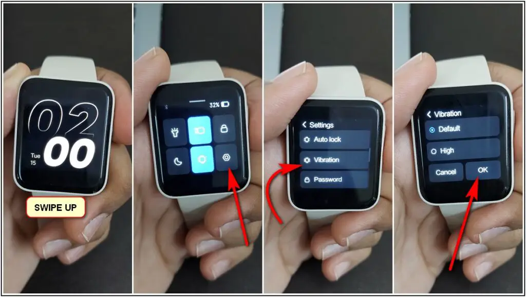 Redmi Watch Tips and Tricks for Vibration Intensity