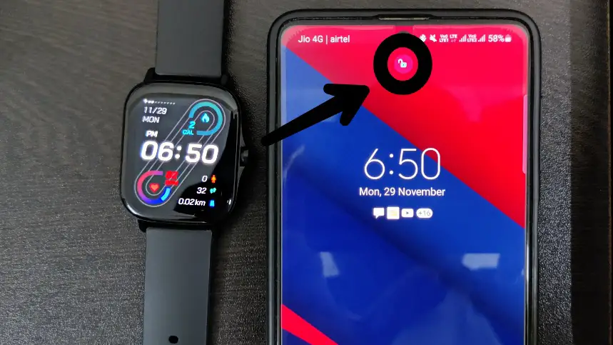how to enable and disable unlock screen in Amazfit GTS