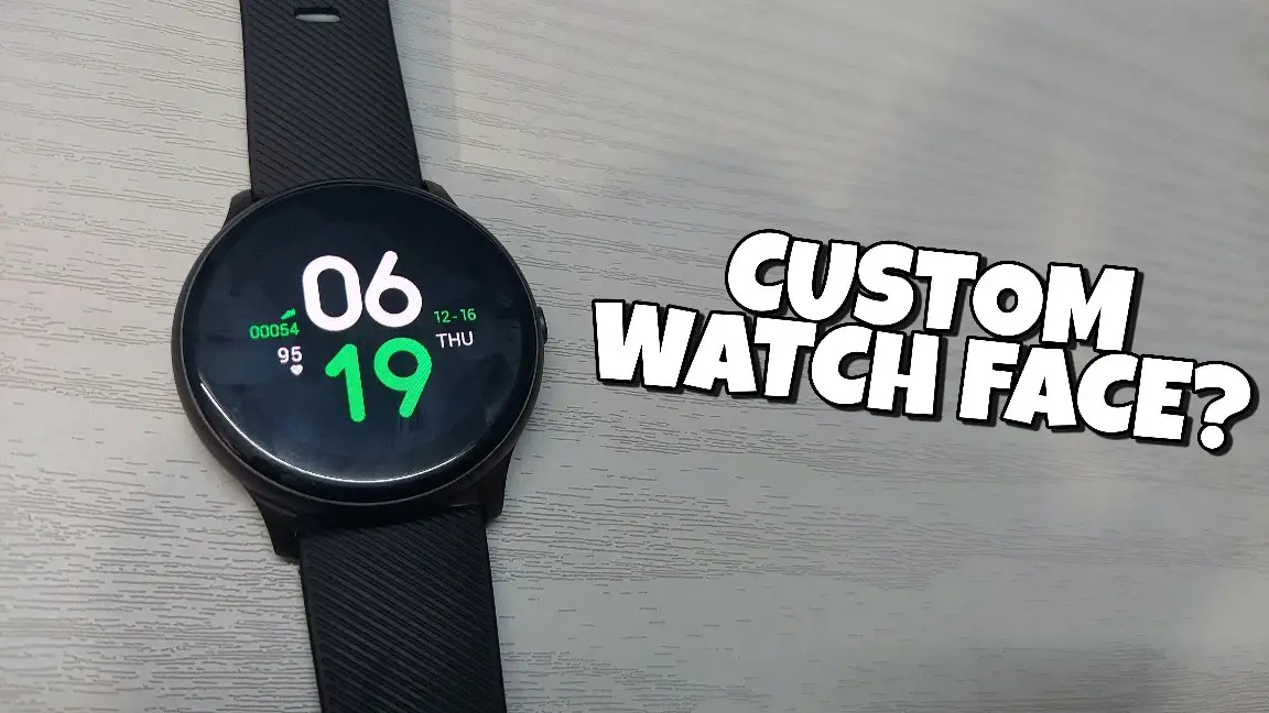 NoiseFit Evolve custom watch face