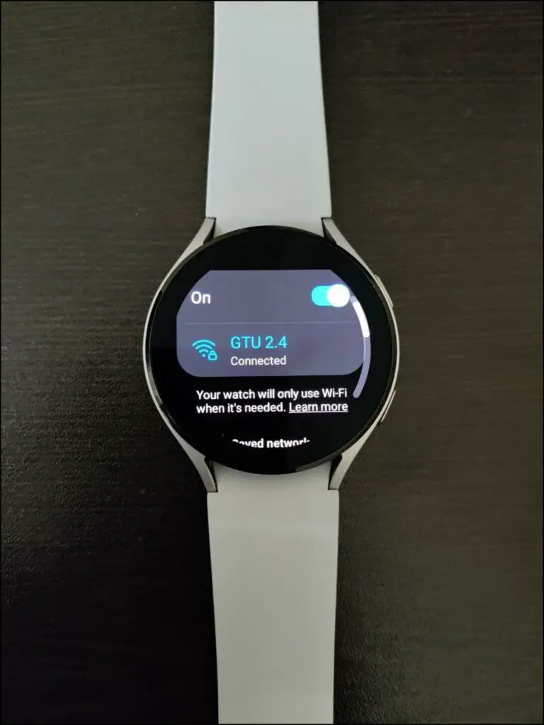 Samsung galaxy watch hot sale wifi connection