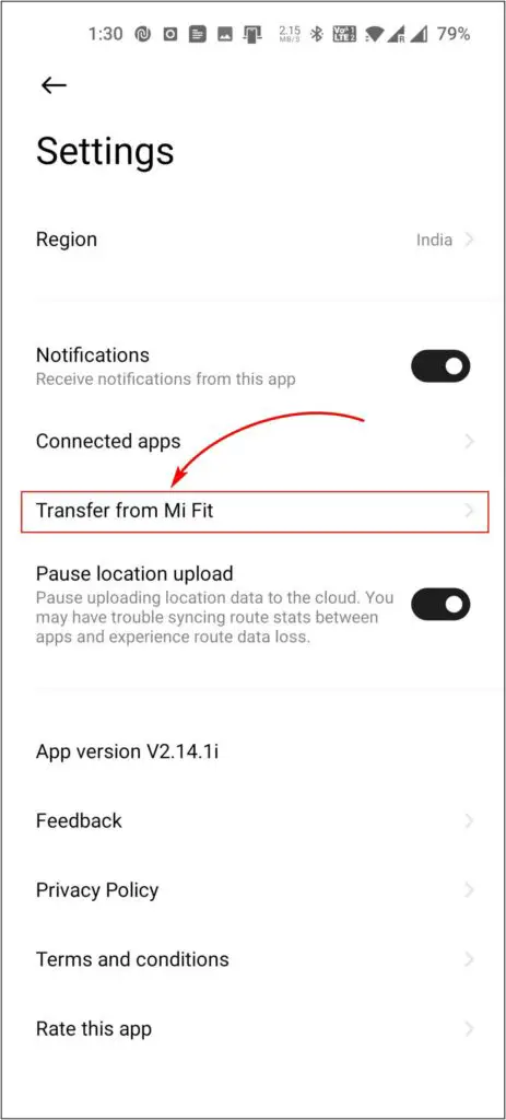 Transfer Mi Fit Data to Xiaomi Wear