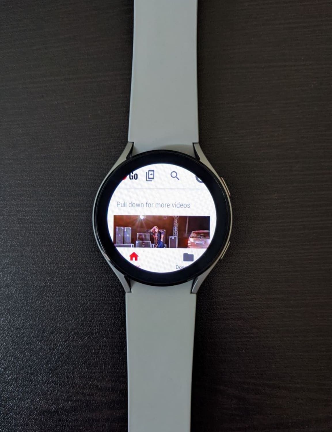 YouTube Go for Galaxy Watch 4