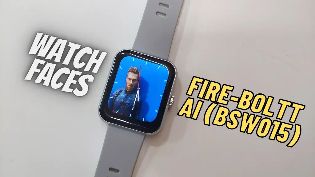 how to download and change watch faces in Fire-Boltt Ai