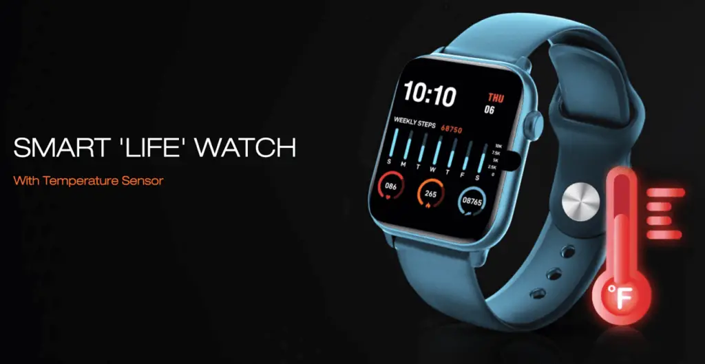 Gionee Smartwatch with Temperature Sensor