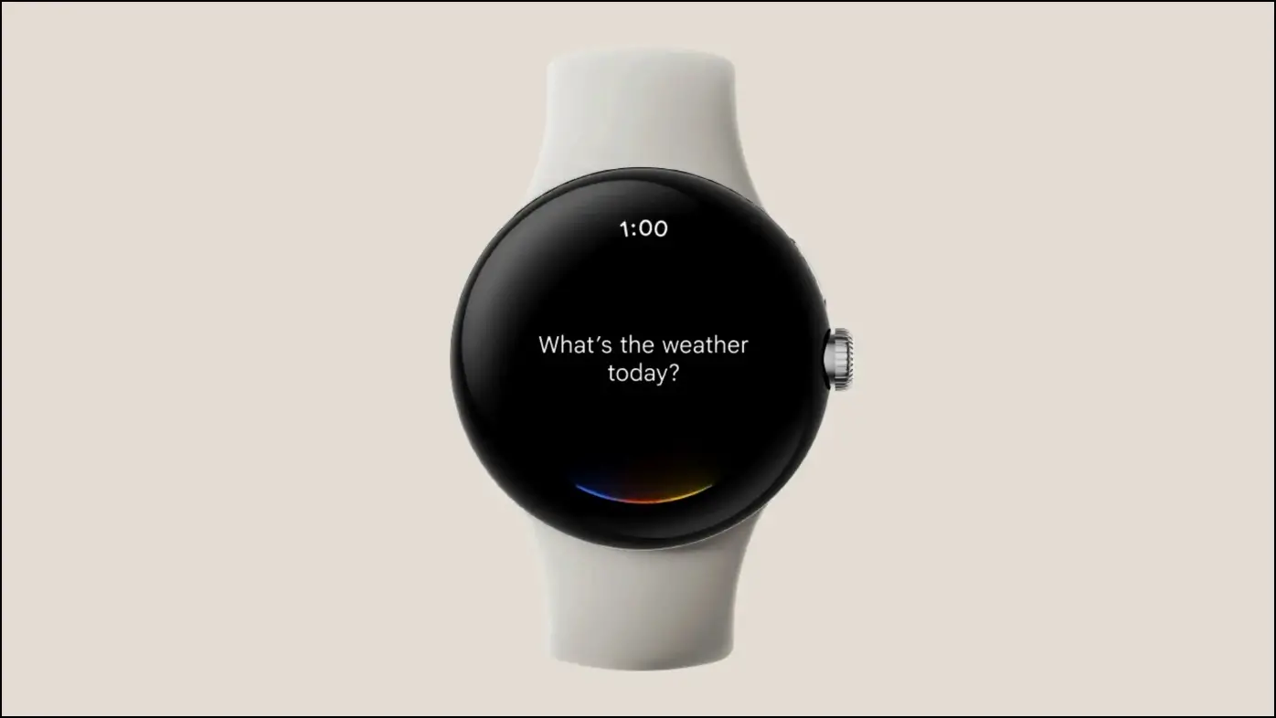 Pixel Smartwatch with Google Assistant