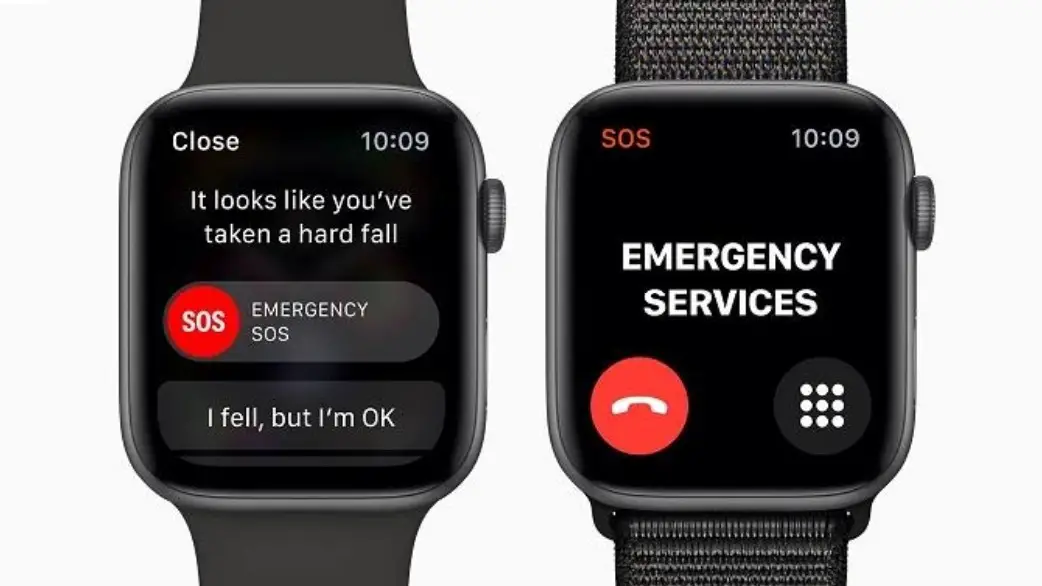 how fall detection feature work in apple watch