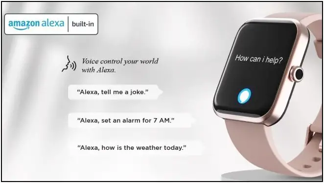 Boat Watch Xtend  Smartwatch with Alexa