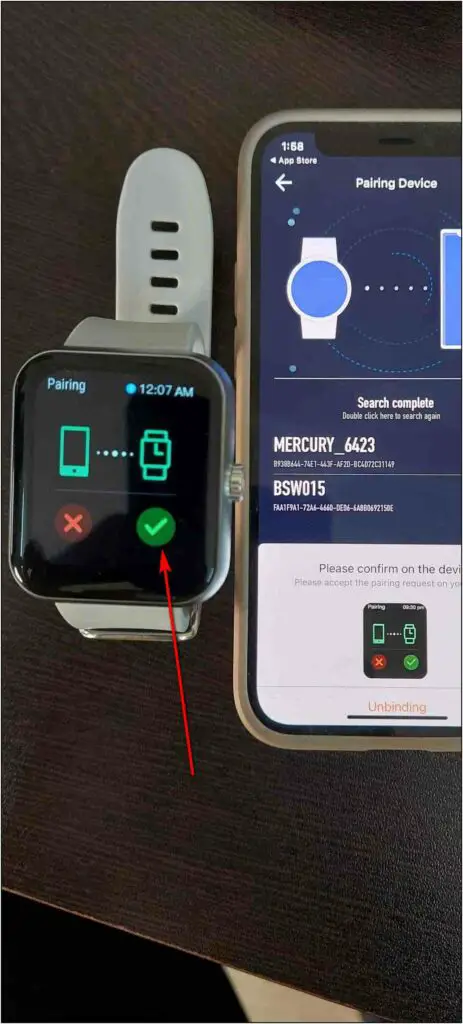 Connect Pair FireBoltt AI Smartwatch with iPhone