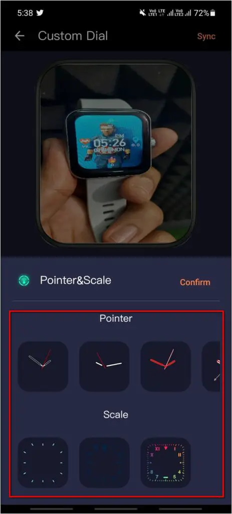 Change Custom Watch Faces on FireBoltt AI Smartwatch