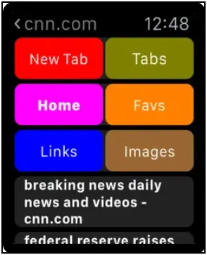 iBrowserWeb  Web Browser for Apple Watch