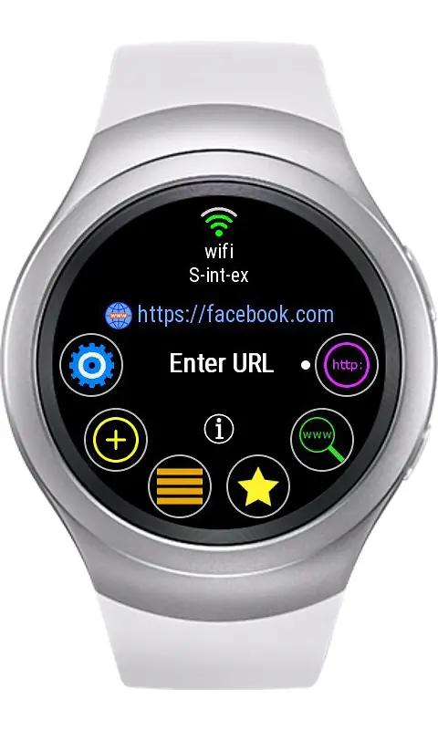 Mini Web Browser for Samsung Gear Watch