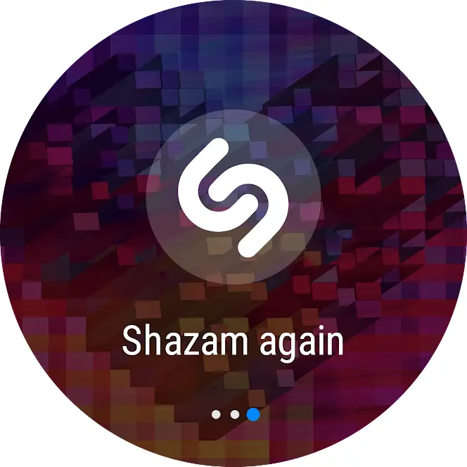 Shazam- Best Entertainment Apps for Wear OS