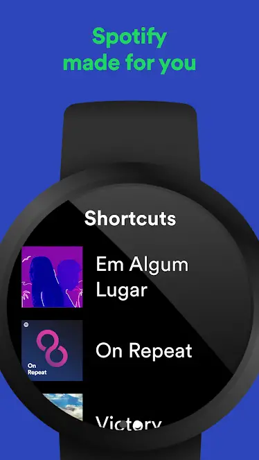 Spotify- Best Entertainment Apps for Wear OS