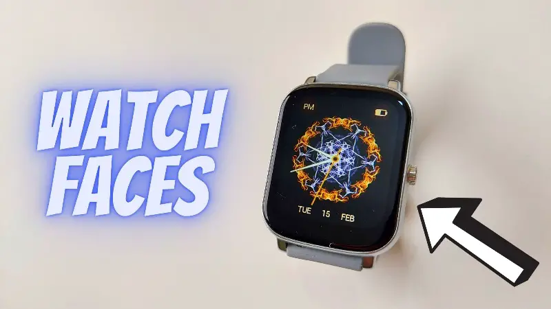 2 ways to change watch faces on noise colorfit icon buzz
