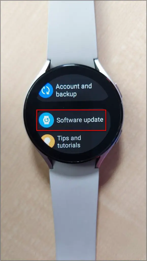 How to Update Galaxy Watch 4