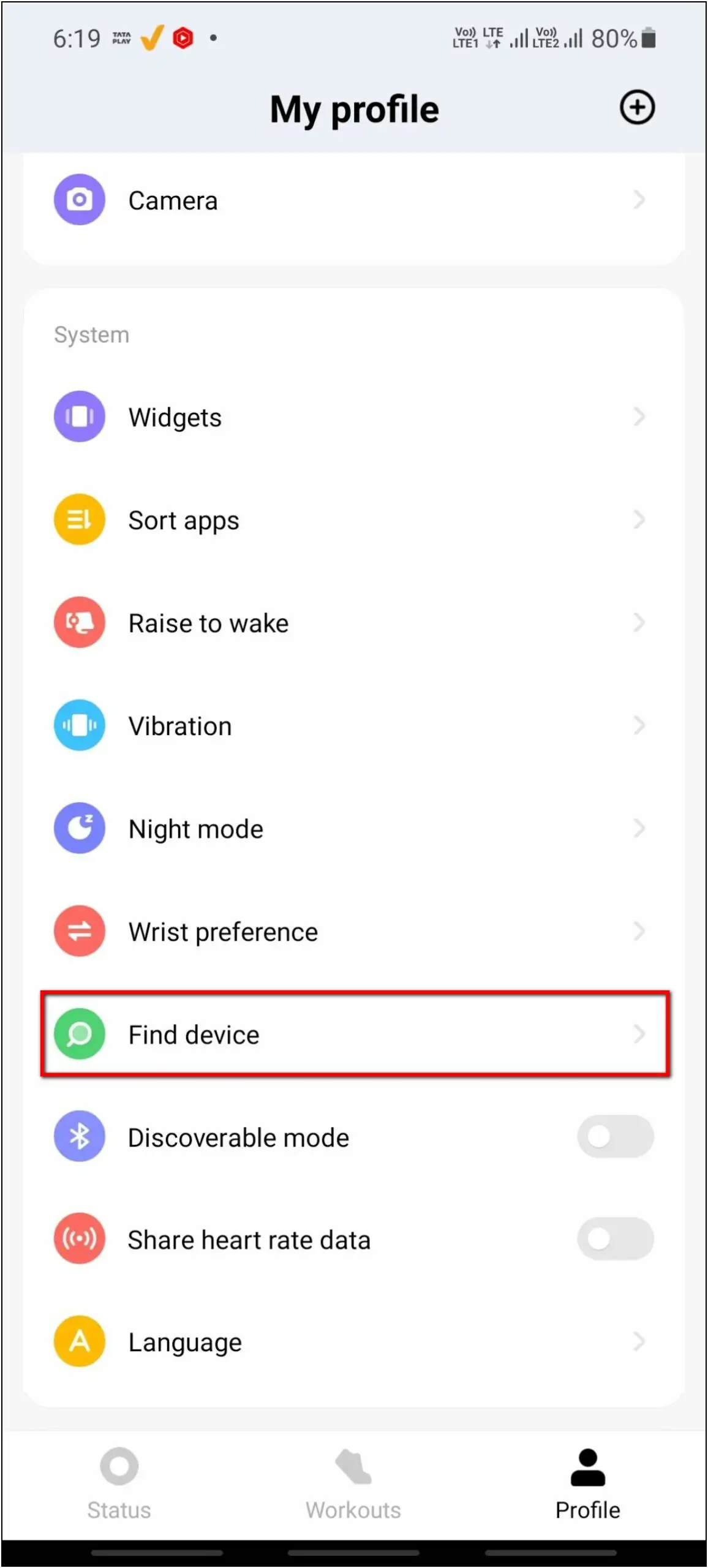 Mi Band 6 Find Band Feature Not Available on Smart Band Pro