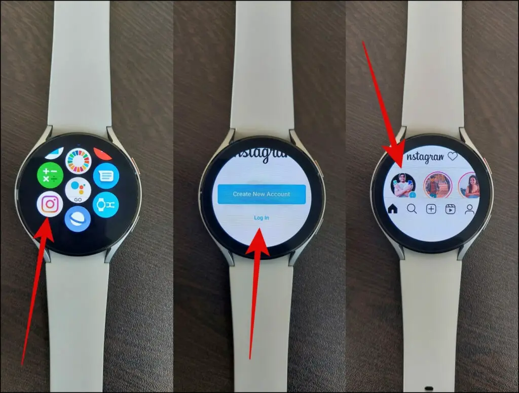 install instagram on galaxy watch 4