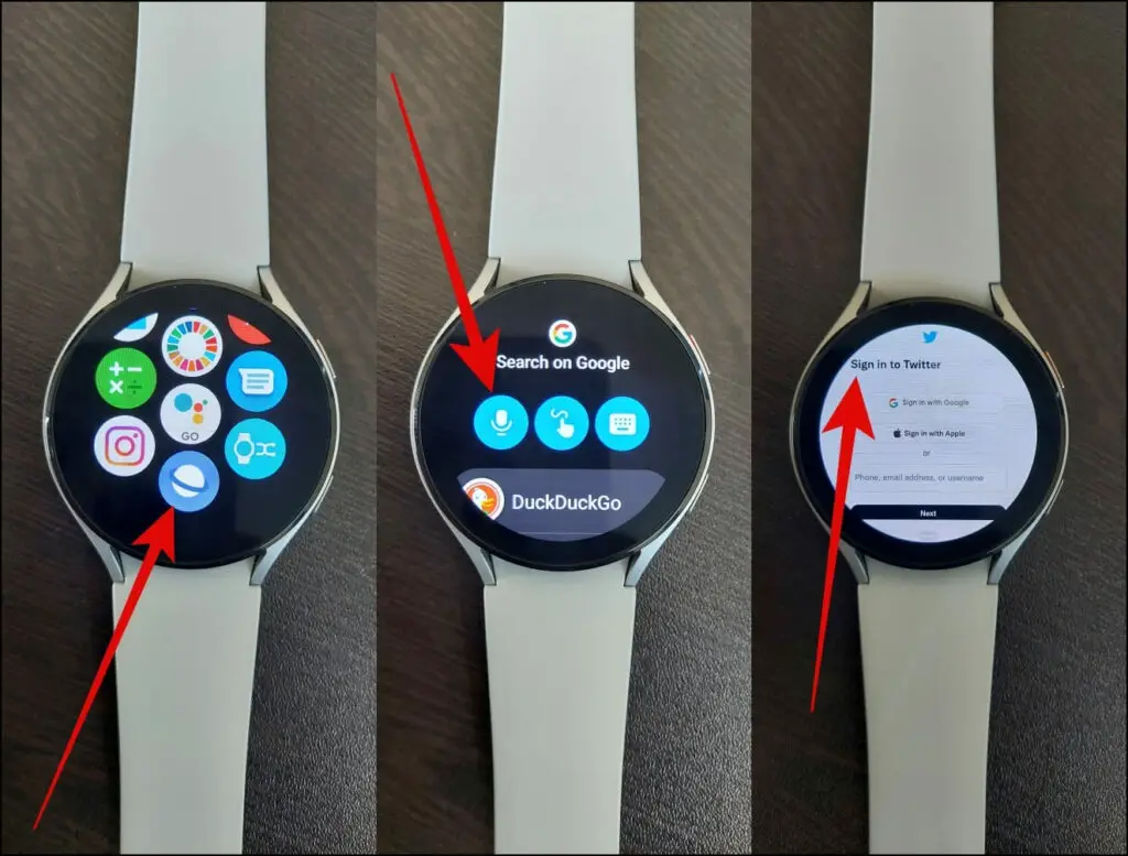 install twitter on galaxy watch 4