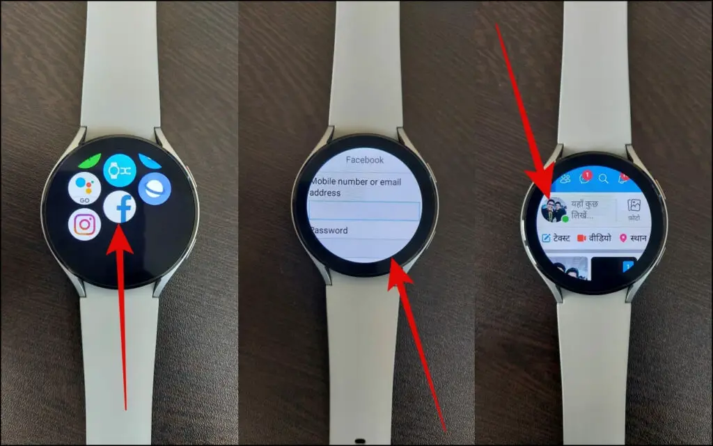 install facebook on galaxy watch 4