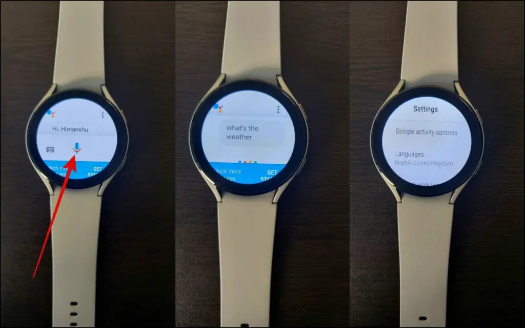  Google Assistant Working on Galaxy Watch 4