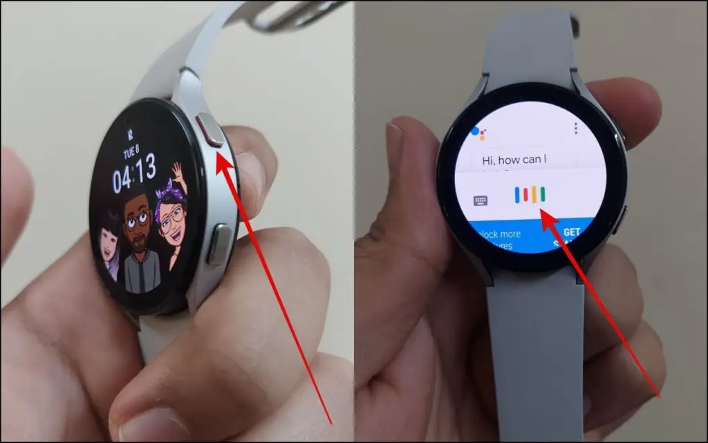 Google Assistant on Samsung Galaxy  Watch 4