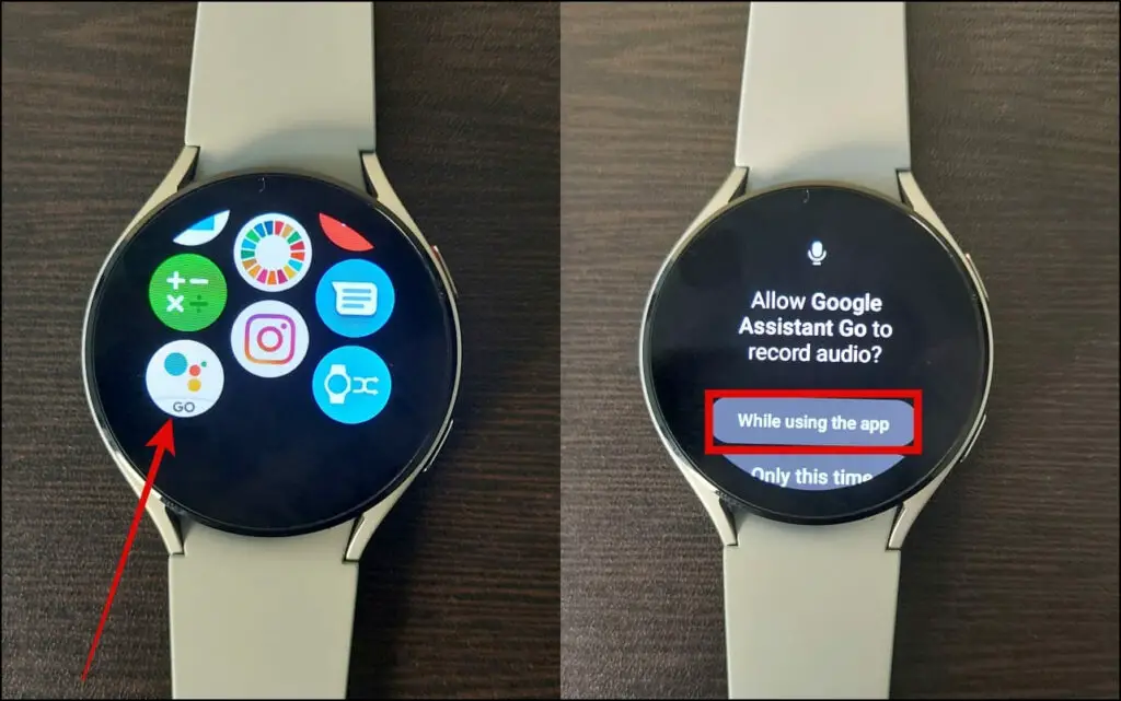 Install Google Assistant on Galaxy Watch 4
