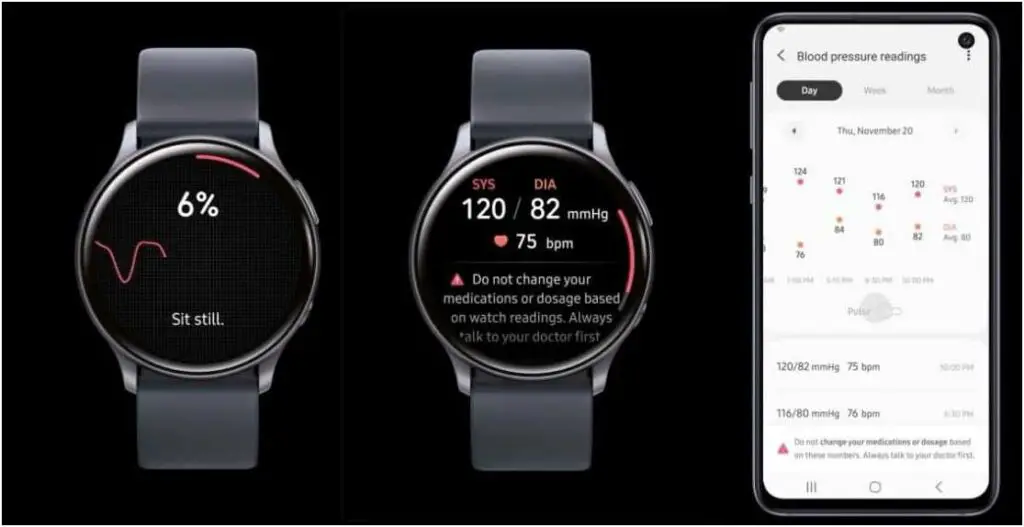 Galaxy Watch 4 With Blood Pressure Monitor