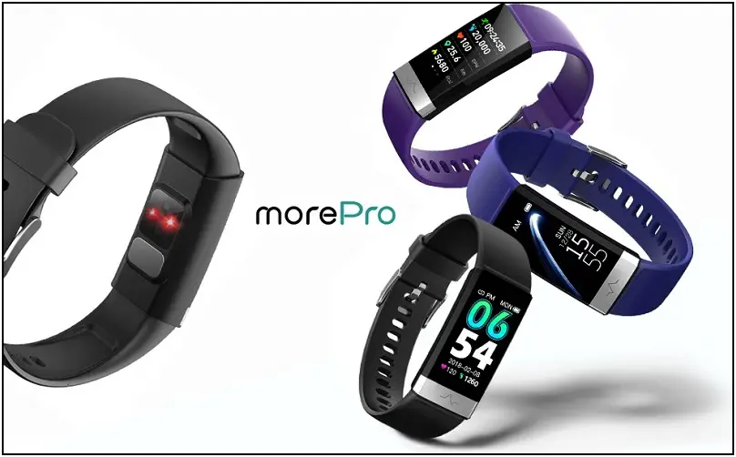 MorePro Fitness Tracker With Blood Pressure Monitor