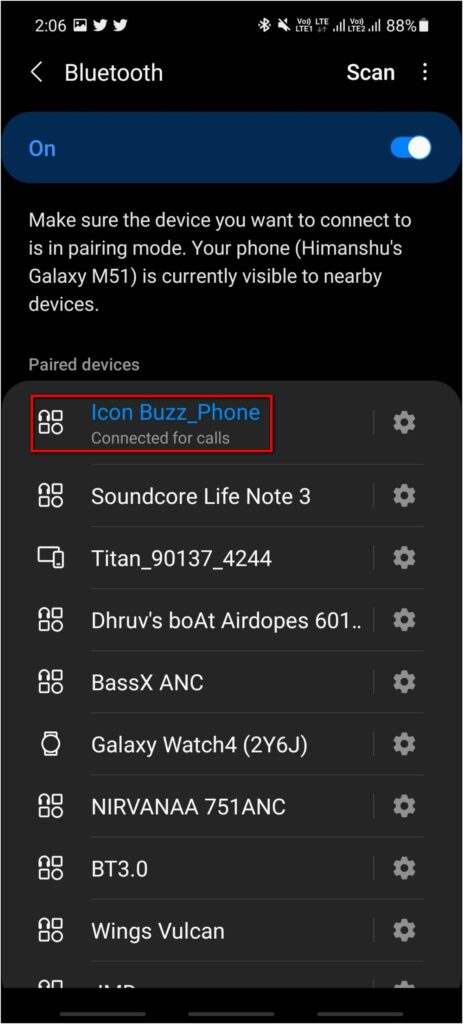 Connect Noise Icon Buzz for Bluetooth Calls