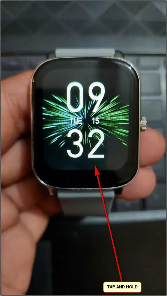 Change Watch Face on Noise ColorFit Icon Buzz