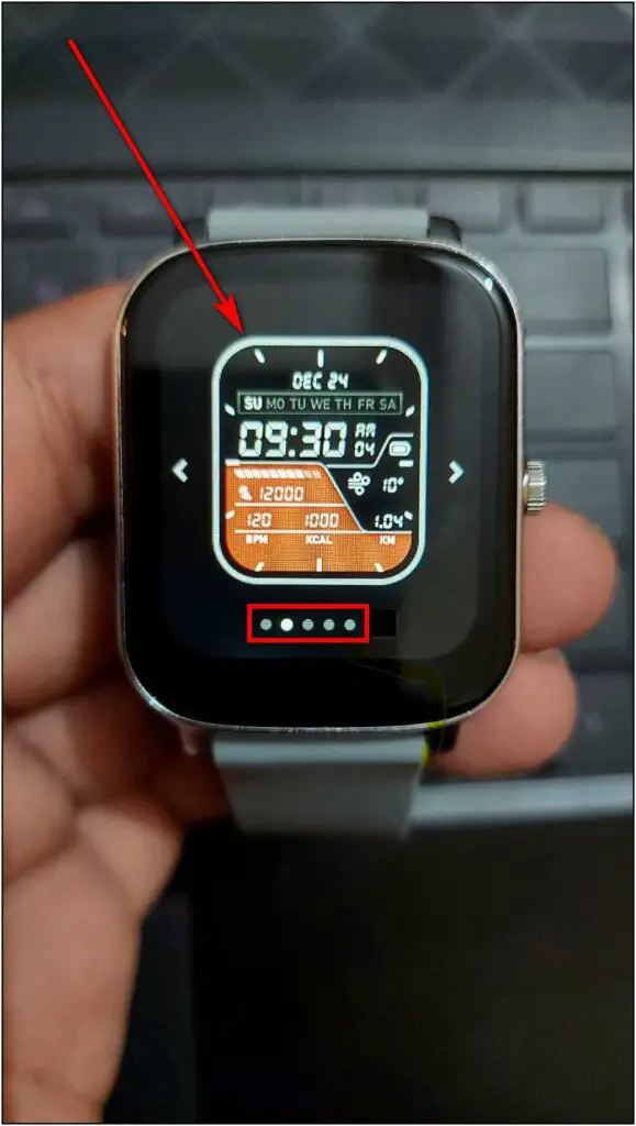 Change Watch Face on Noise ColorFit Icon Buzz