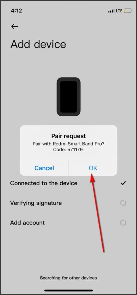 Connect Setup Redmi Smart Band Pro iPhone