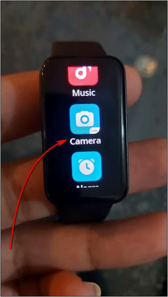 Camera Control- Redmi Smart Band Pro Tips Tricks