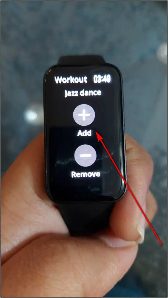 Add Workout Modes- Redmi Smart Band Pro Tips Tricks