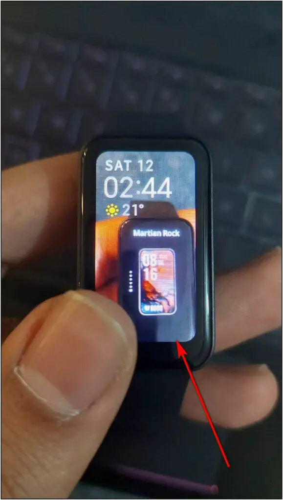 Redmi Smart Band Pro Watch Face Slideshow