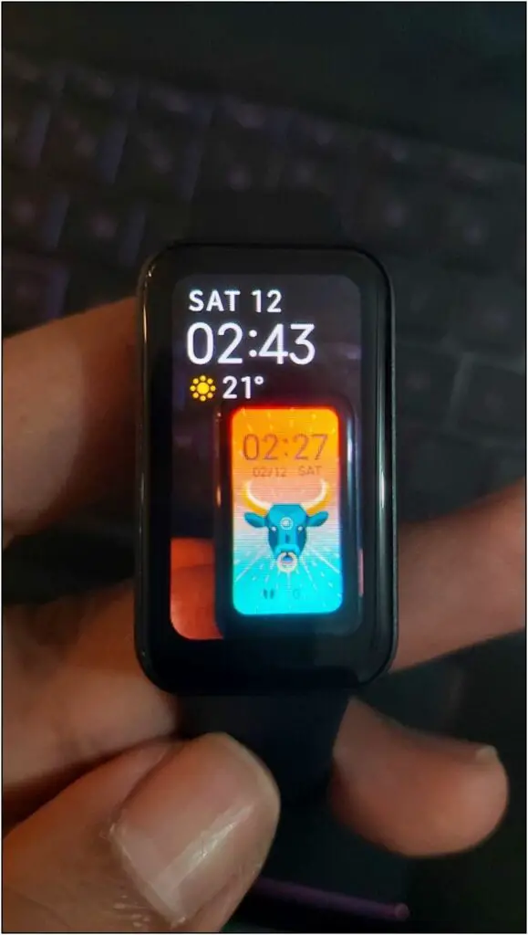 Redmi Smart Band Pro Watch Face Slideshow