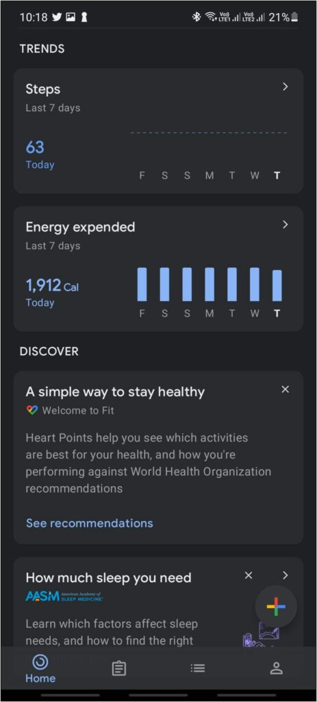 Connect Sync Boat Wave with Google Fit