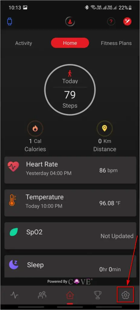 Connect Sync Boat Wave with Google Fit