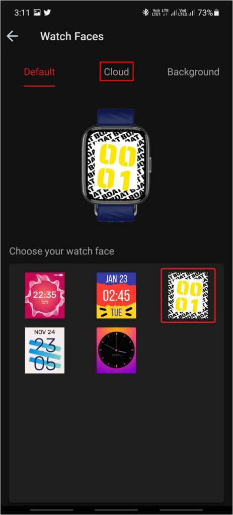 Boat Wave Pro 47 Cloud Watch Faces