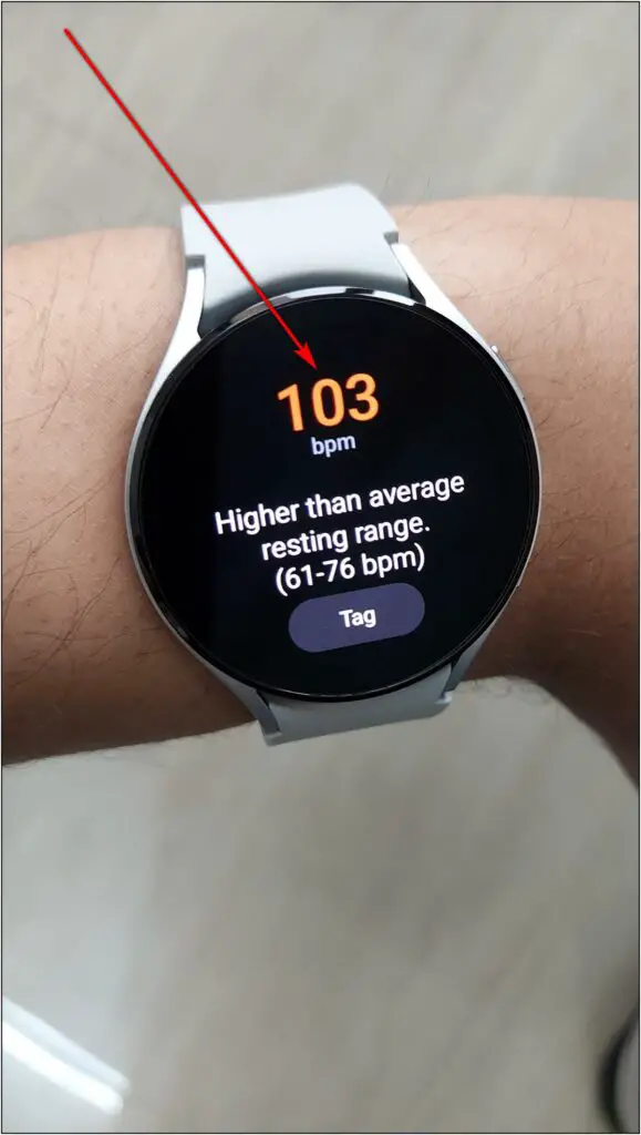 Using Heart Rate on Galaxy Watch 4