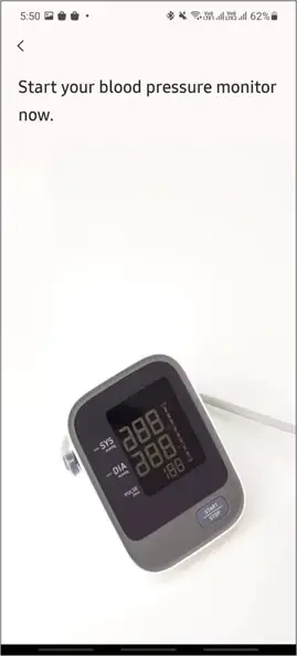 Calibrate Blood Pressure Galaxy Watch 4
