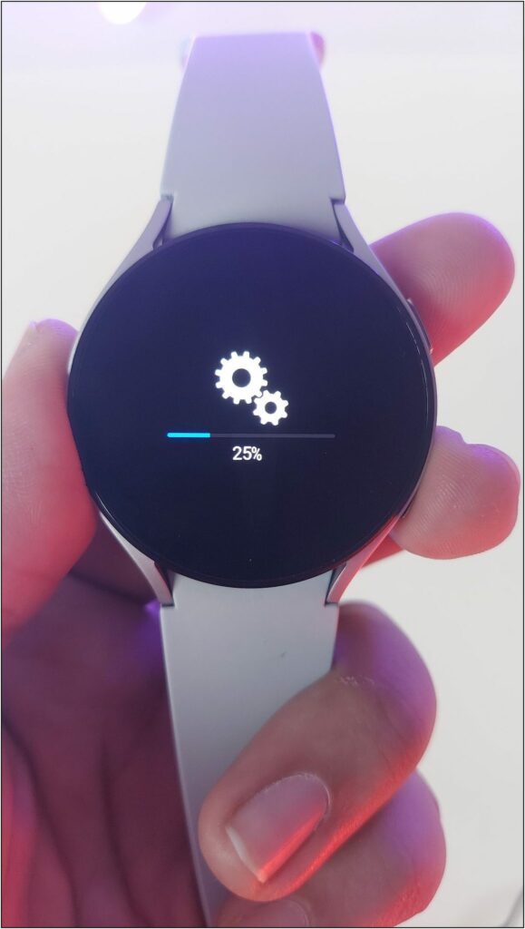 Updating Software on Galaxy Watch 4