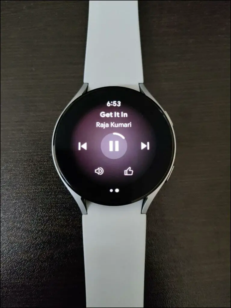 Play YouTube Music on Galaxy Watch 4