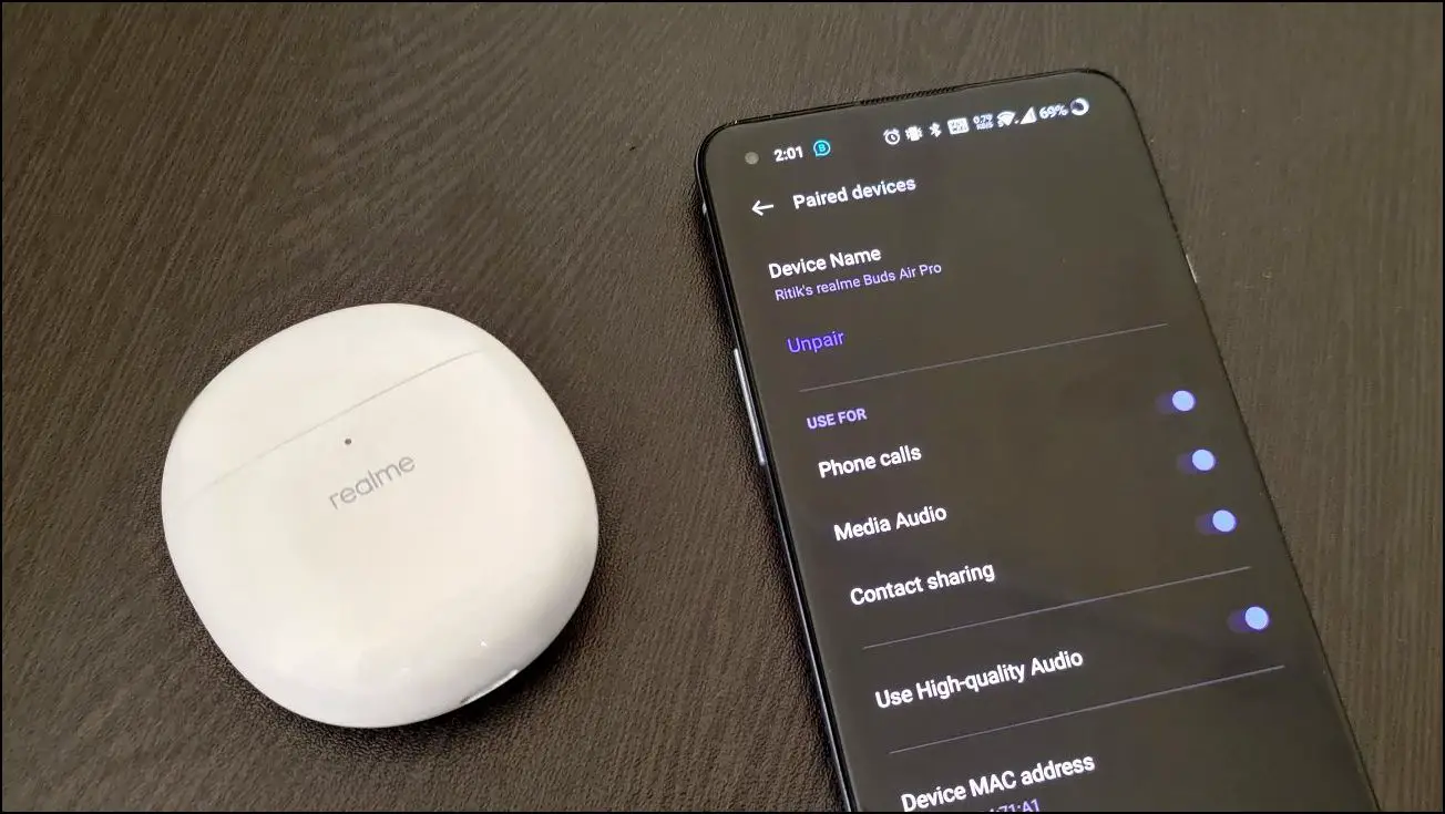 Re-pair Realme Buds One Side Not Working