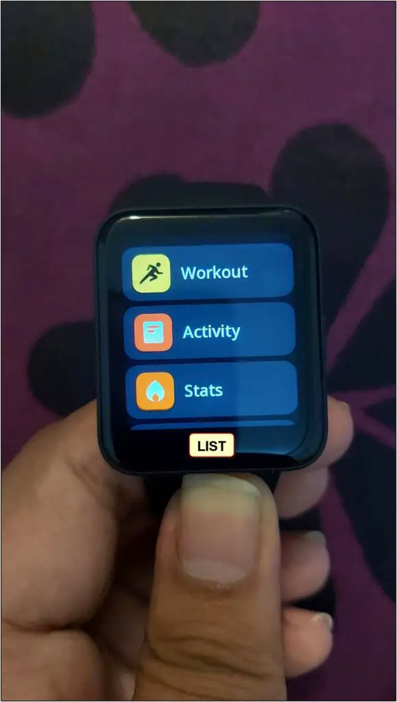 Change App Layout on Redmi Watch 2 Lite