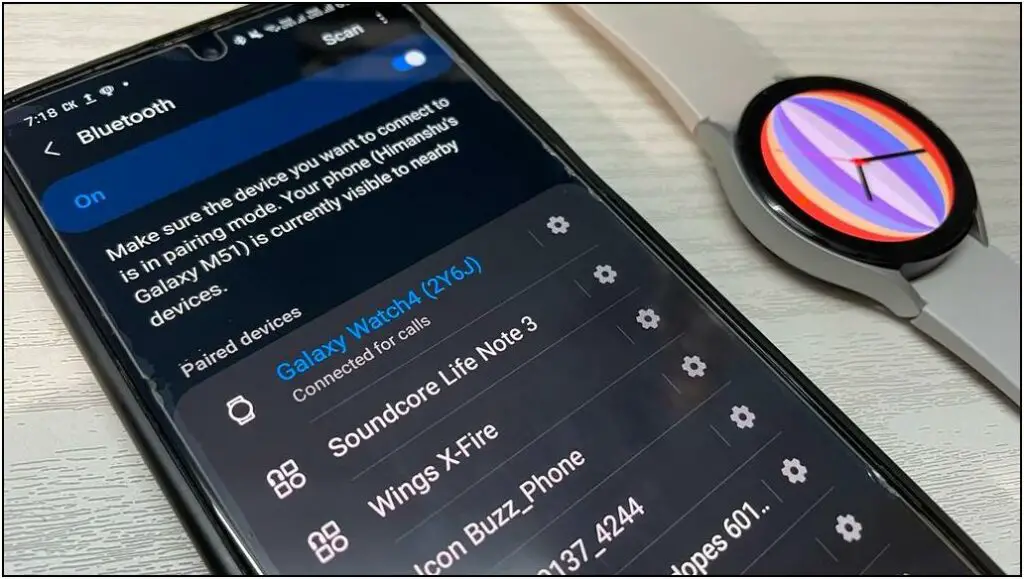 Snore Detection on Galaxy Watch 4