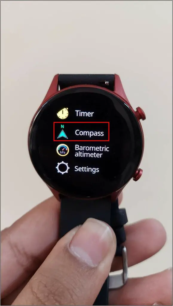 Compass on Titan Smart Pro