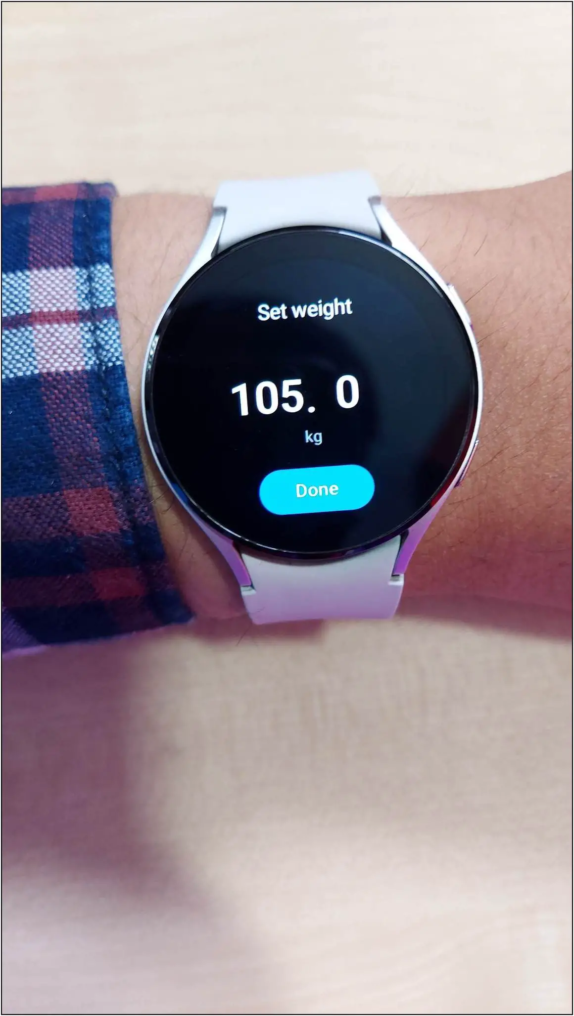 Calculate BMI on Smartwatch
