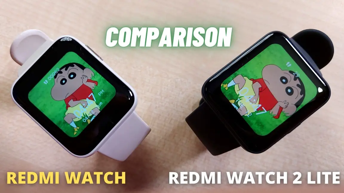 Redmi Watch 2 Lite VS Redmi Watch Comparison